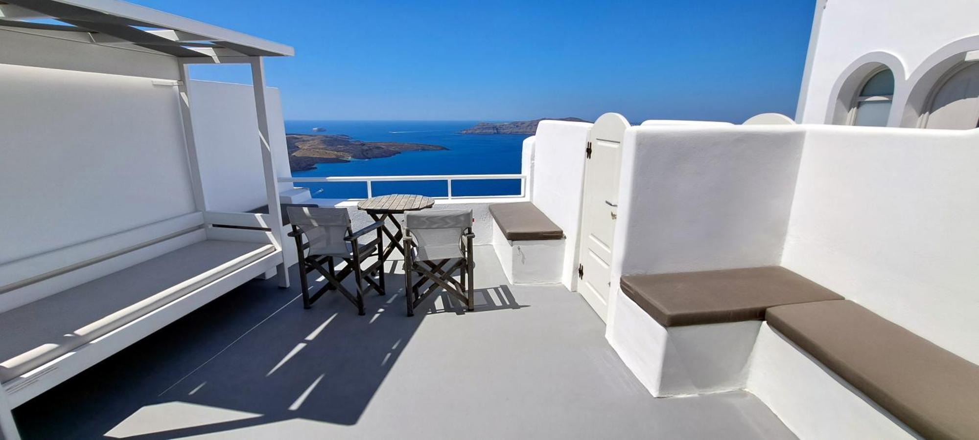 Yposkafo Suites - Villa - Santorini Fira  Bagian luar foto