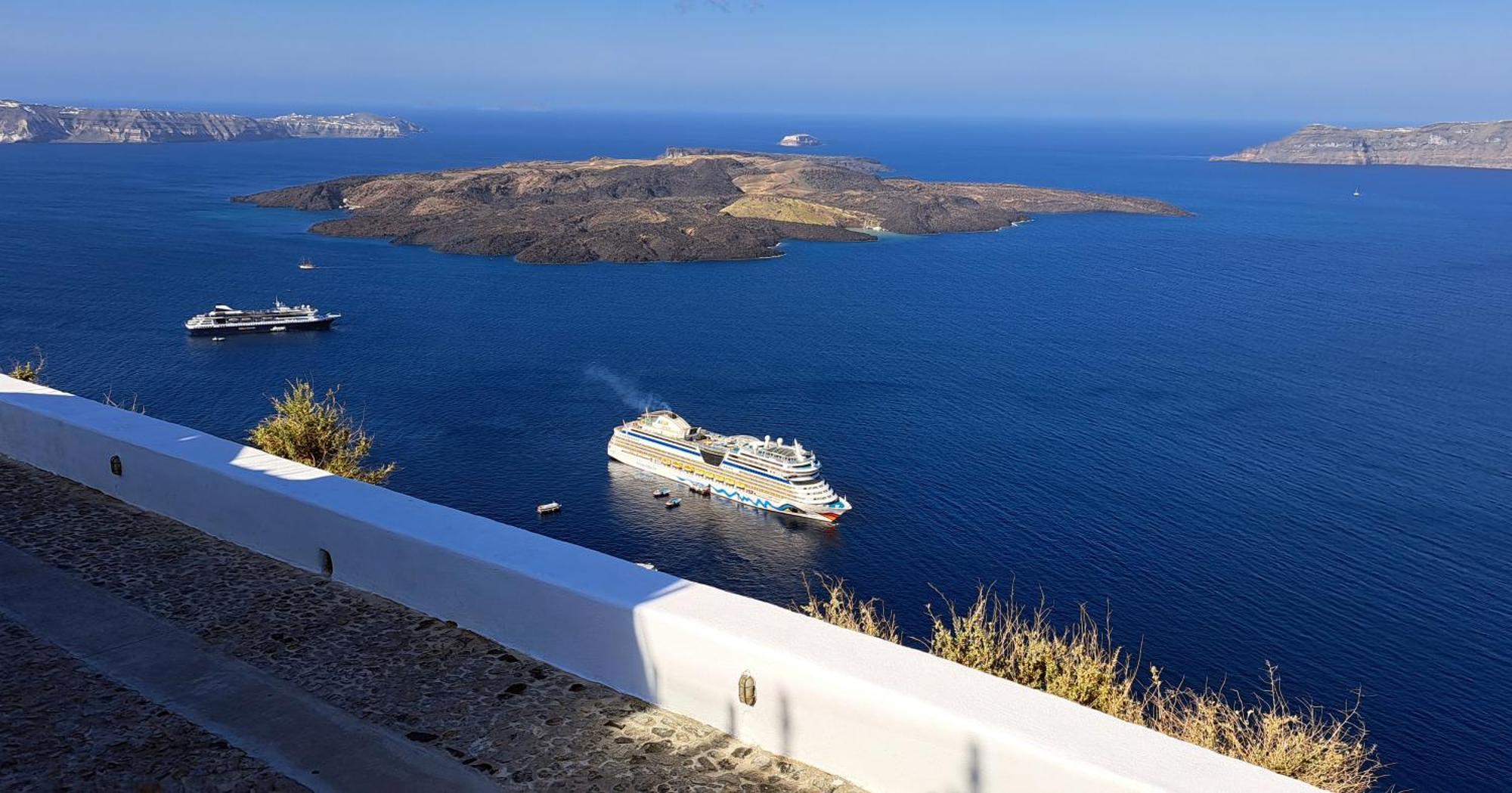 Yposkafo Suites - Villa - Santorini Fira  Bagian luar foto