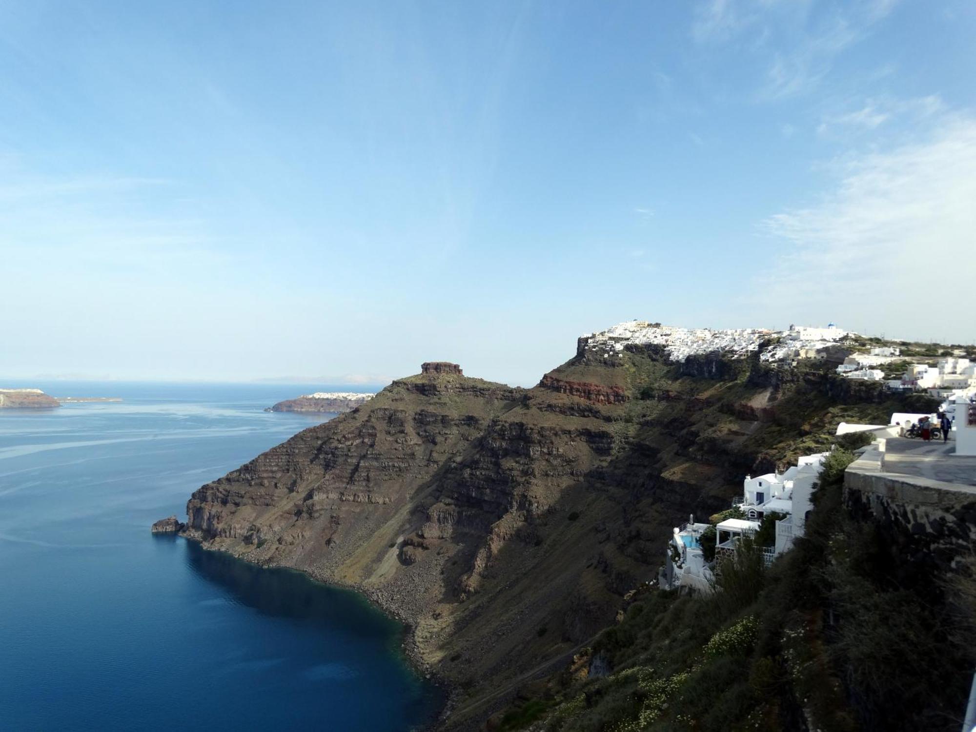 Yposkafo Suites - Villa - Santorini Fira  Bagian luar foto